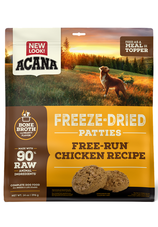 Freeze-Dried Patties, Free-Run Chicken Recipe